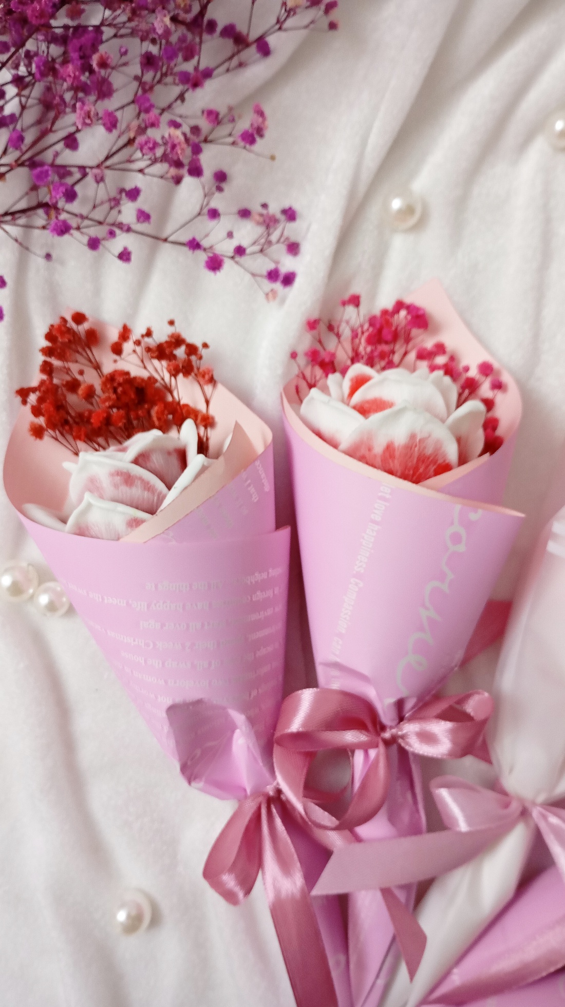 Trandafir din săpun turnat manual  - casă & stil de viață - decorațiuni de casă - accesorii florale - flori la fir - Artynos.ro