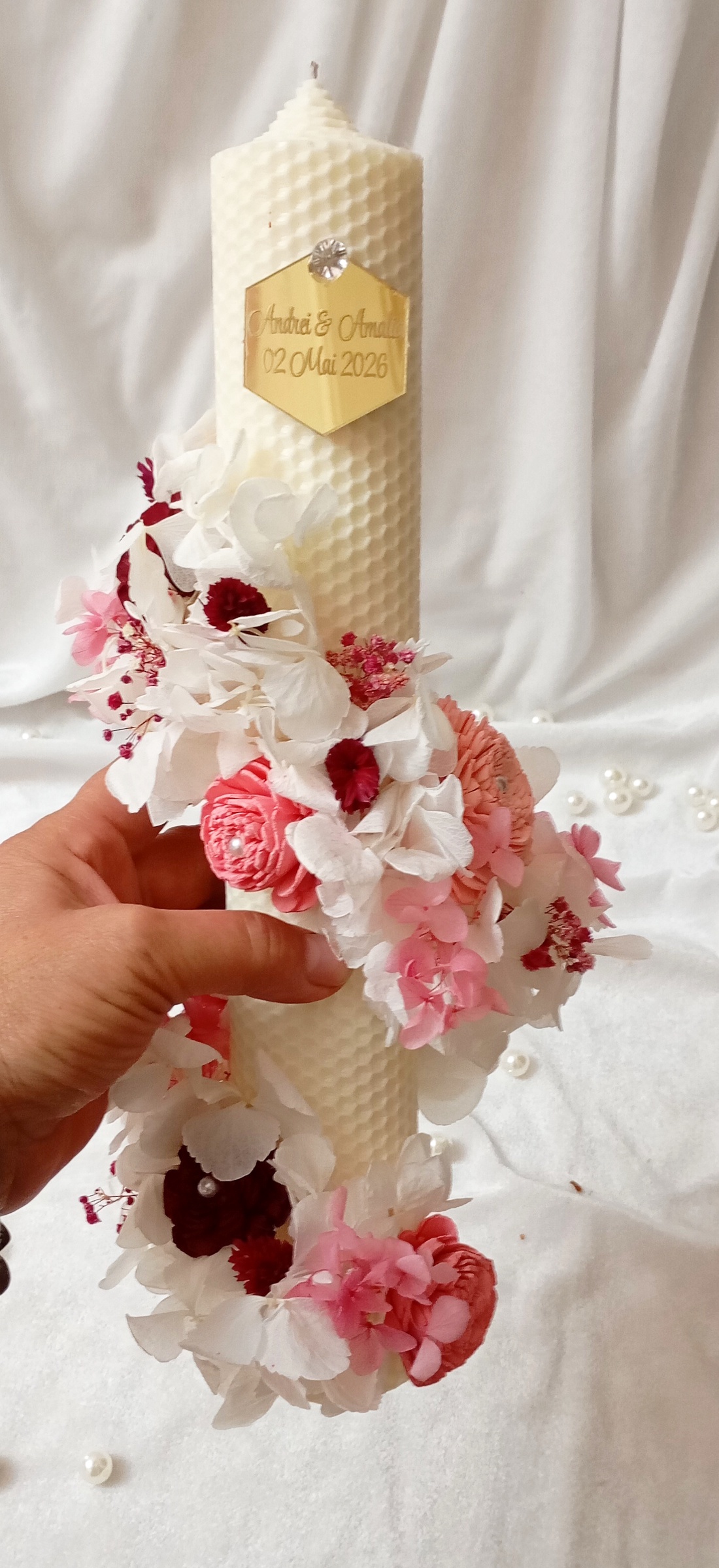 Lumânări pentru nuntă  - accesorii nuntă - materiale decor pentru nuntă - lumânări de nuntă și suport lumânări - Artynos.ro