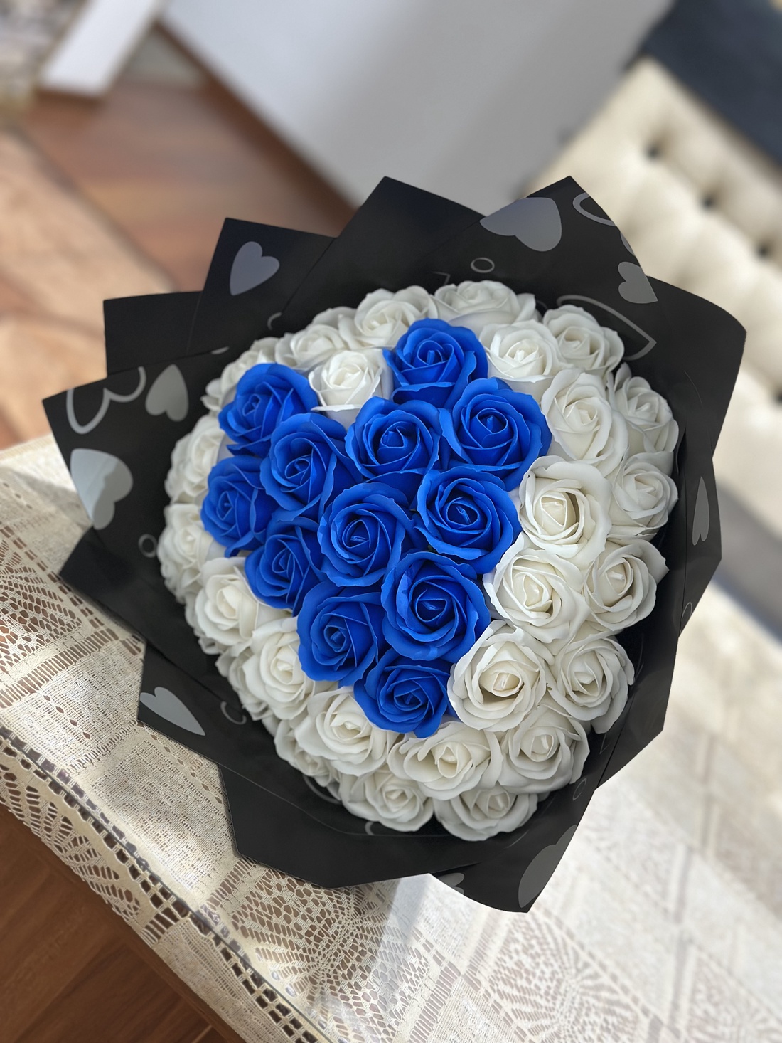 Inimă de săpun  - casă & stil de viață - decorațiuni de casă - accesorii florale - flori la fir - Artynos.ro