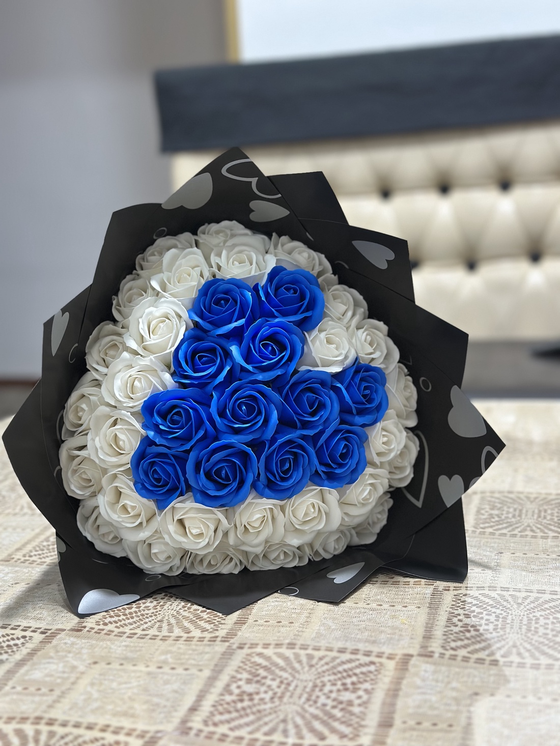 Inimă de săpun  - casă & stil de viață - decorațiuni de casă - accesorii florale - flori la fir - Artynos.ro