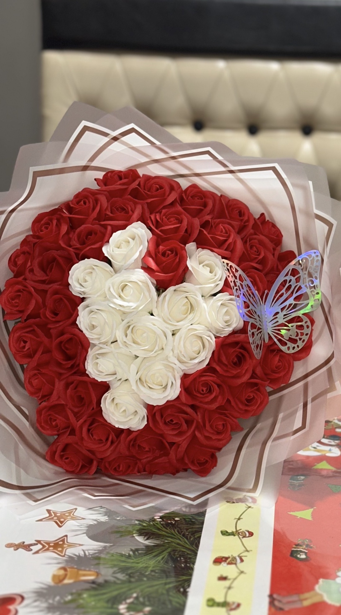 Buchet inima  - casă & stil de viață - decorațiuni de casă - accesorii florale - buchete de flori - Artynos.ro