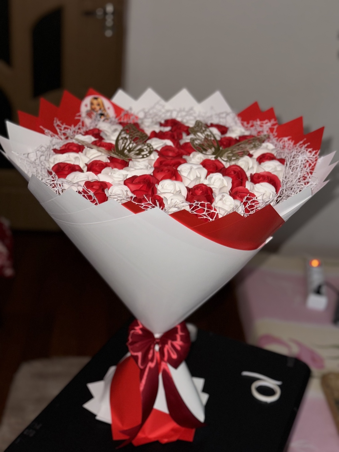 Buchet trandafiri săpun  - accesorii și unelte - accesorii decorative - alte accesorii - Artynos.ro