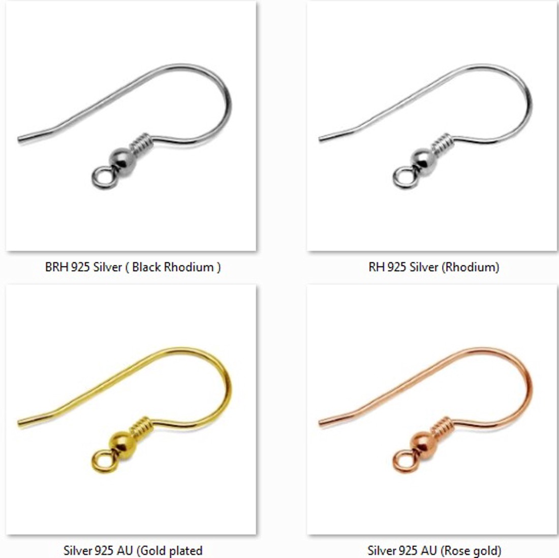 Accesorii pentru bijuterii din argint 925: bază pentru cercei cu cârlig EFK A 10-3 - - Artynos.ro Accesorii pentru bijuterii din argint 925: bază pentru cercei cu cârlig EFK A 10-3 - - Artynos.ro