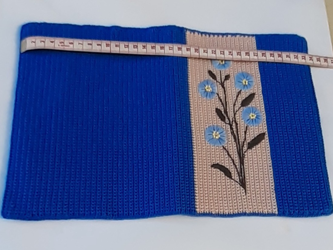 Croșetat și broderie carte capac set 100% microfibră acrilic fire carte capac + marcaj croșetat floare. -  - Artynos.ro