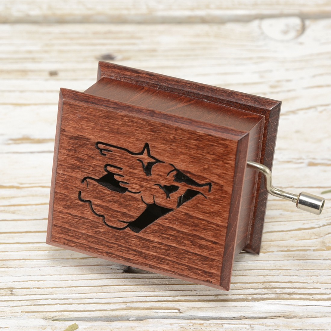 Din cer, cutia muzicală înger mahogany - cărți și creații cu tematică muzicală, cadouri - instrumente artizanale și muzicale - Artynos.ro