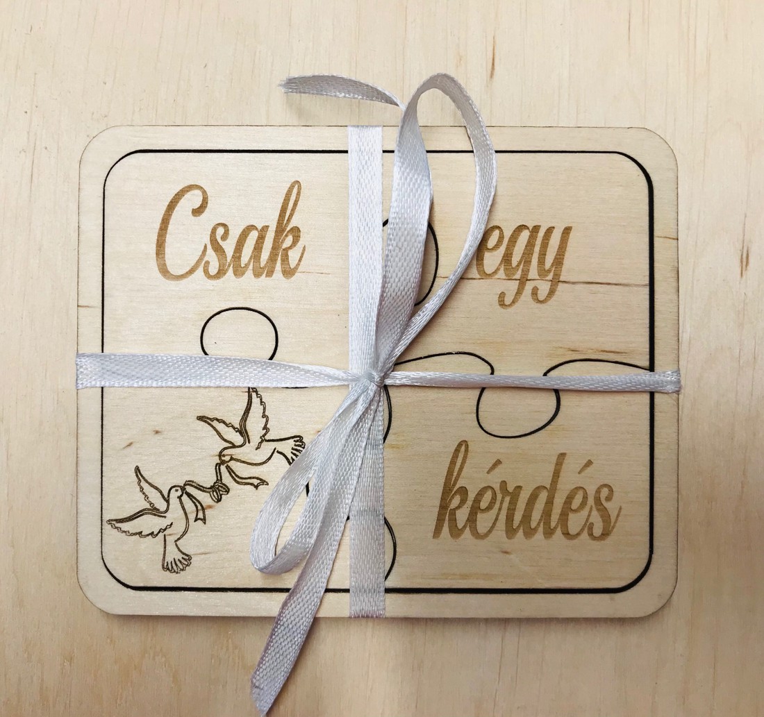 Invitație martor 2 piese nunta -  - Artynos.ro