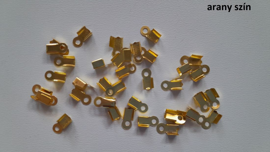 Capăt de cablu - 8x4 mm - 50 buc./pachet - culoare aurie -  - Artynos.ro