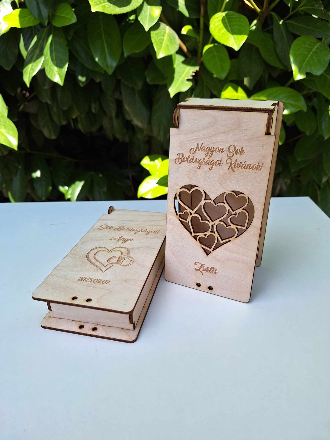  Cutie pentru bani de nuntă/Cutie pentru bilete de loterie Cutie unică - accesorii nuntă - amintiri și cadouri de nuntă - cadou nuntă - cutie de bani - Artynos.ro