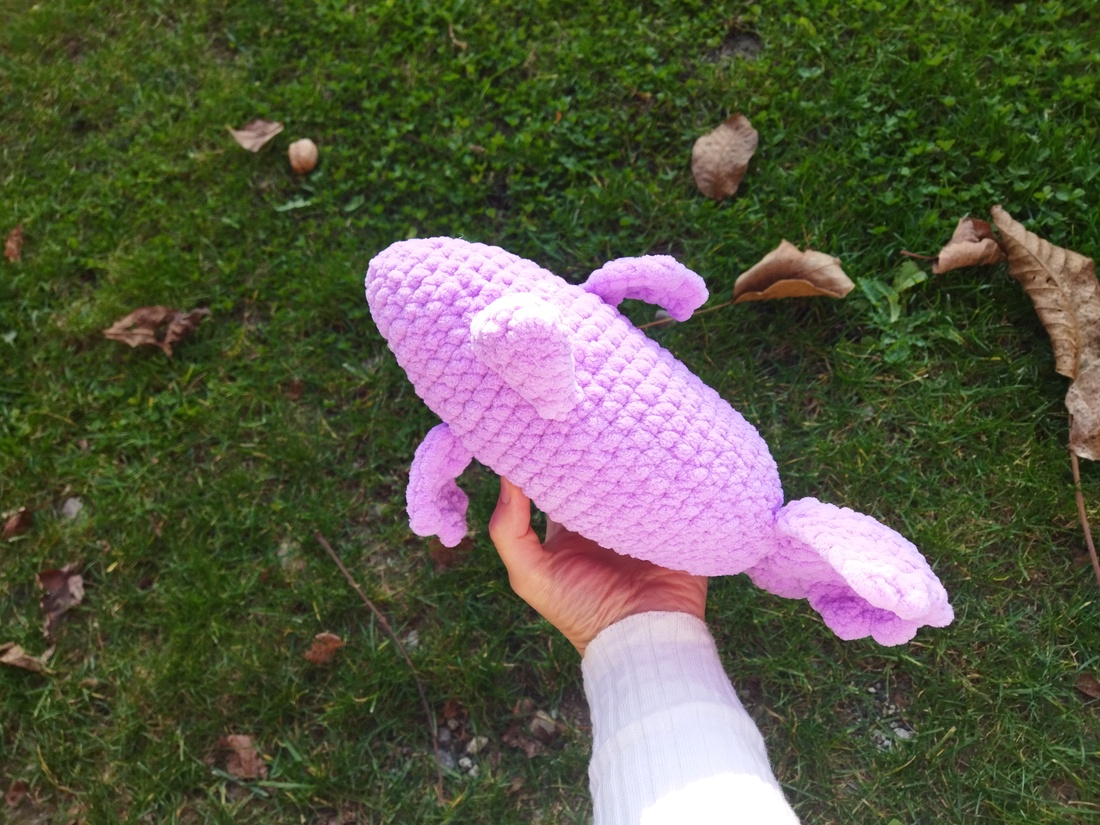 Pește croșetat - jucării și echipamente pentru copii - plușuri - figurine de pluș - Artynos.ro