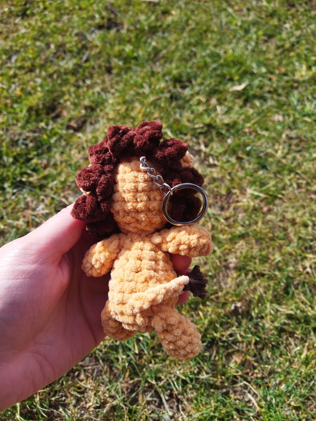 Breloc cu leu - genți și portofele - accesorii genți - breloc - Artynos.ro