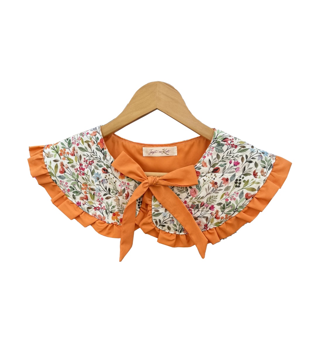 Guler matlasat alb cu imprimeu floral multicolor - Guler Damă - îmbrăcăminte și modă - eșarfe, pălării, fularuri - eșarfe - Artynos.ro