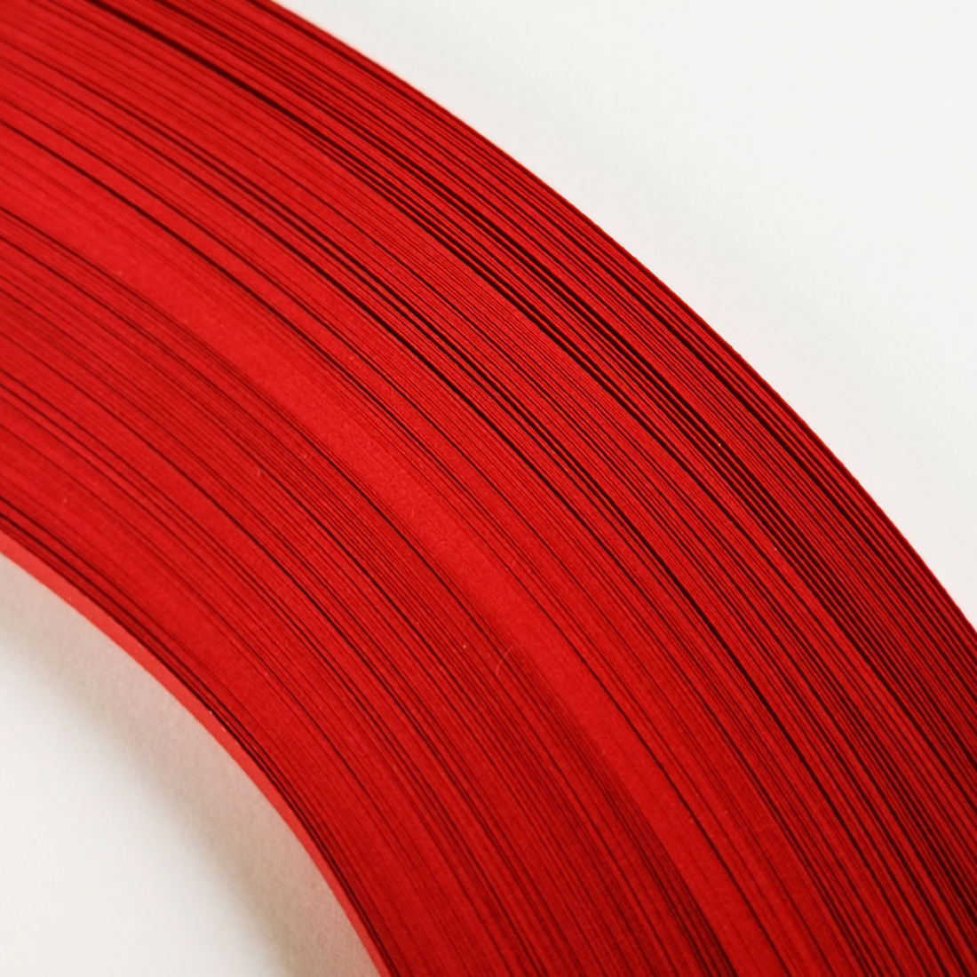 Christmas Red 1 mm/3 mm/5 mm hartie quilling/carton quilling, pentru bijuterii, tablouri, decoratiuni Craciun, C45/C60 - accessorii și unelte - hârtie - alte hârtii - Artynos.ro