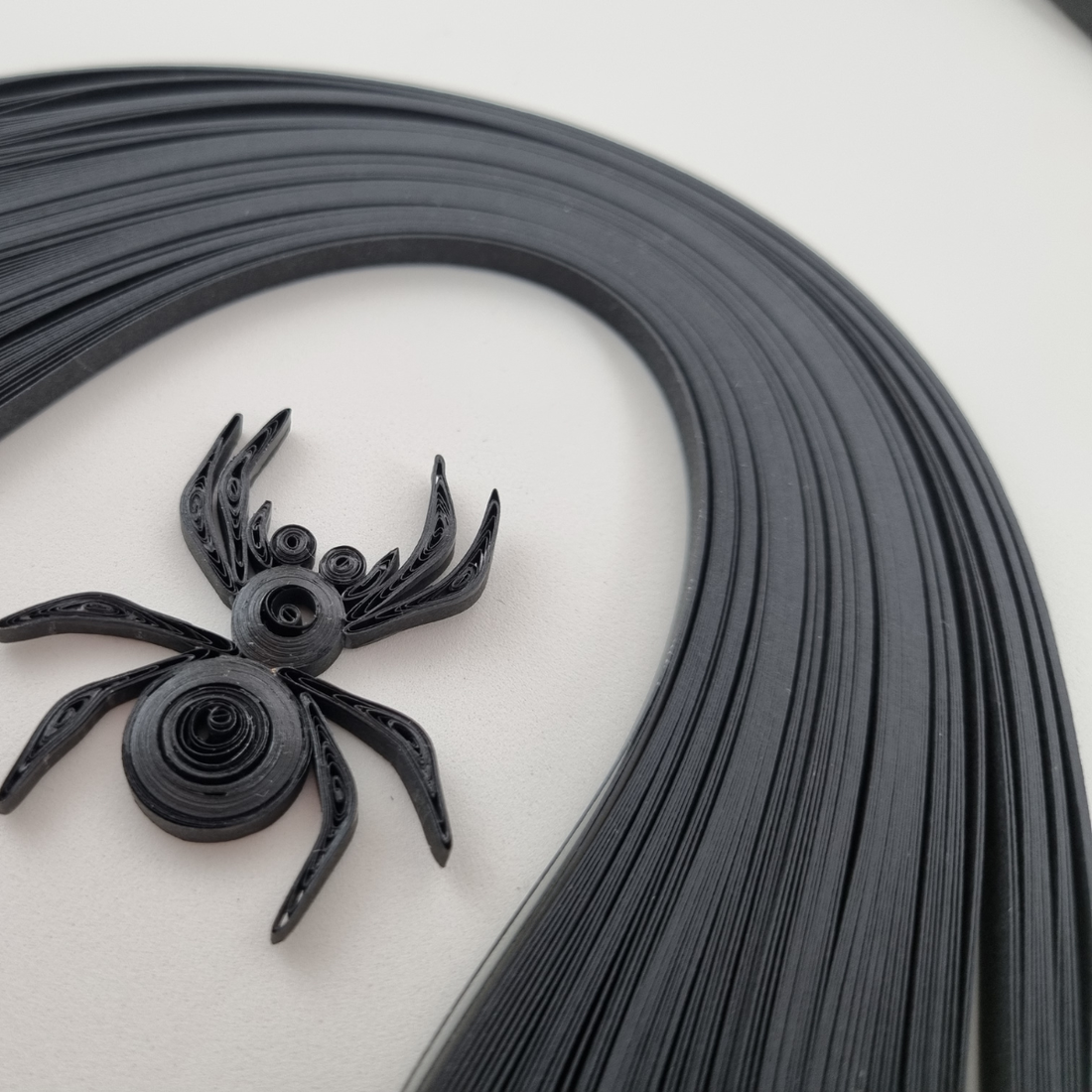 Negru 1 mm/3 mm/5 mm hartie quilling/carton quilling, pentru bijuterii, tablouri, decoratiuni Craciun, J46/C91 - accessorii și unelte - hârtie - alte hârtii - Artynos.ro
