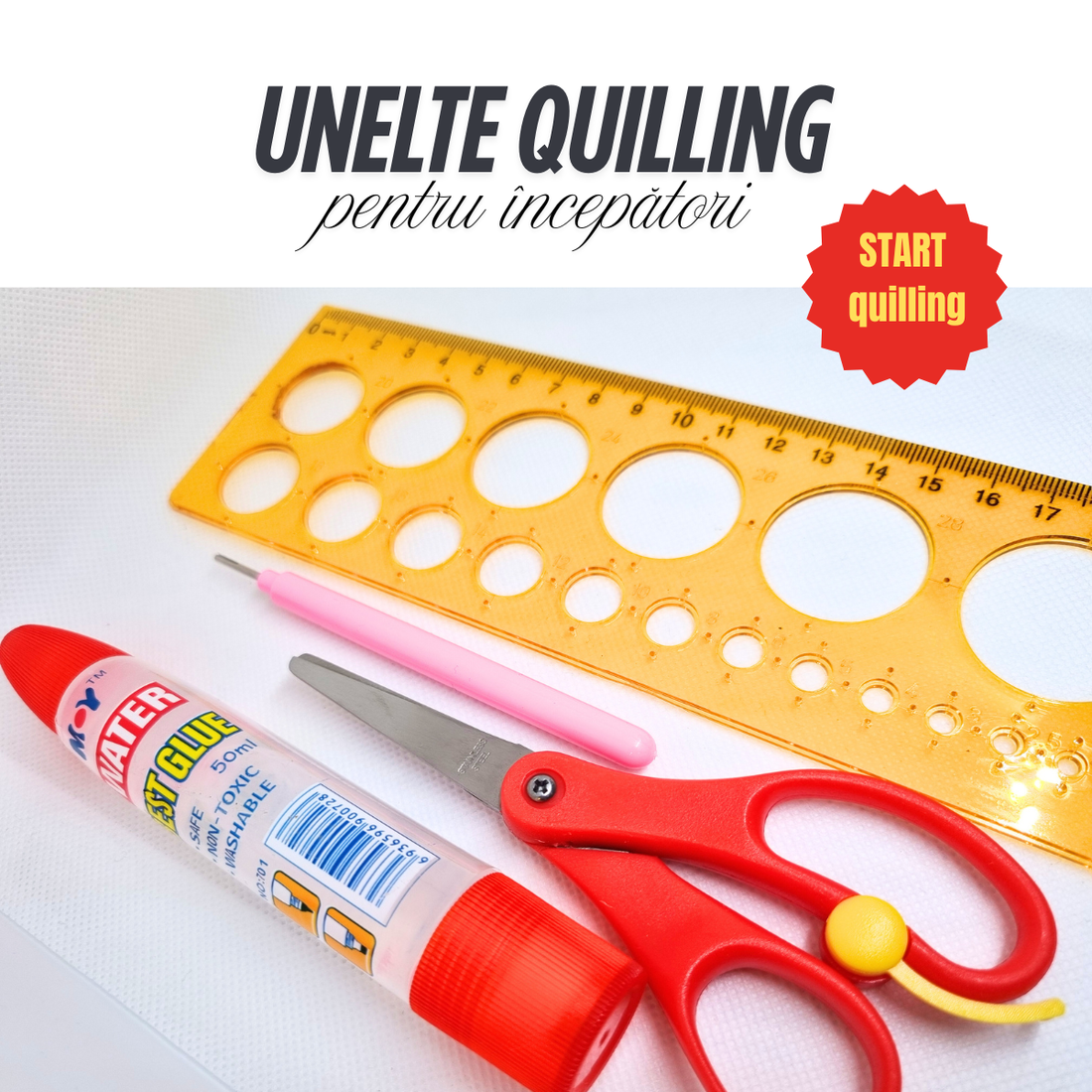 4 Unelte de bază pentru quilling, arta rularii hartiei, filigran, ac quilling pentru incepatori, sablon cercuri quilling - accessorii și unelte - unelte, instrumente - unealtă confecționerii bijuteriilor - Artynos.ro 4 Unelte de bază pentru quilling, arta rularii hartiei, filigran, ac quilling pentru incepatori, sablon cercuri quilling - accessorii și unelte - unelte, instrumente - unealtă confecționerii bijuteriilor - Artynos.ro