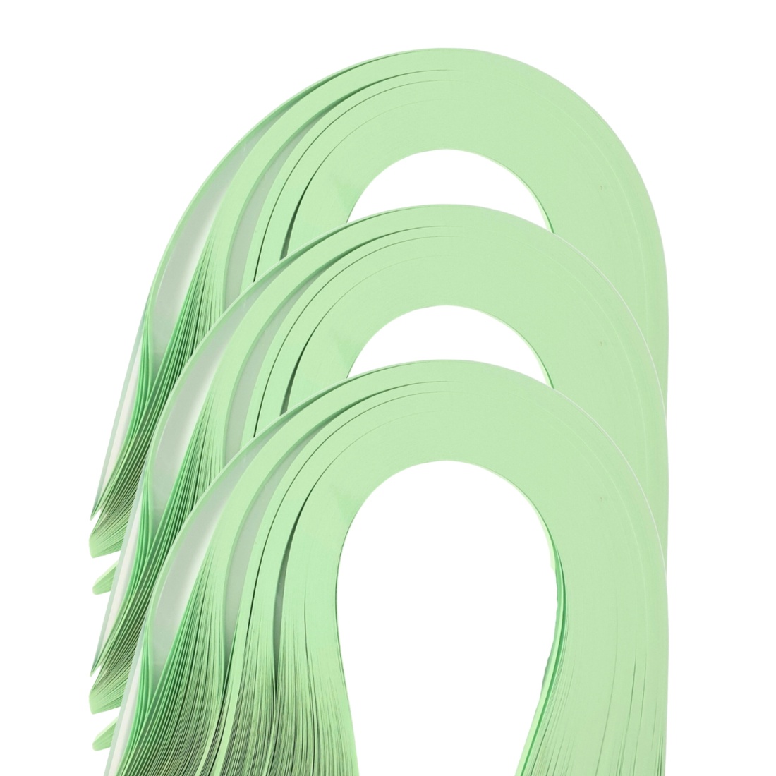 Green 1 mm/3 mm/5 mm hartie quilling/carton quilling, pentru bijuterii, tablouri, decoratiuni Craciun, X65/X26 - accessorii și unelte - hârtie - alte hârtii - Artynos.ro