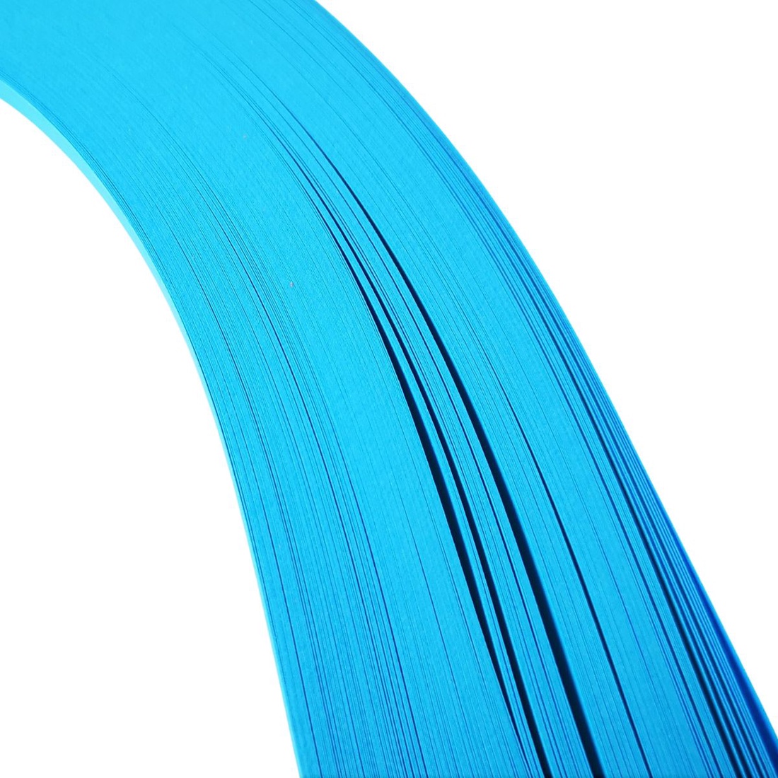 Hartie quilling - Turcoaz s 1 mm/3 mm/5 mm, pentru bijuterii, tablouri, decoratiuni, P70 - accessorii și unelte - hârtie - alte hârtii - Artynos.ro