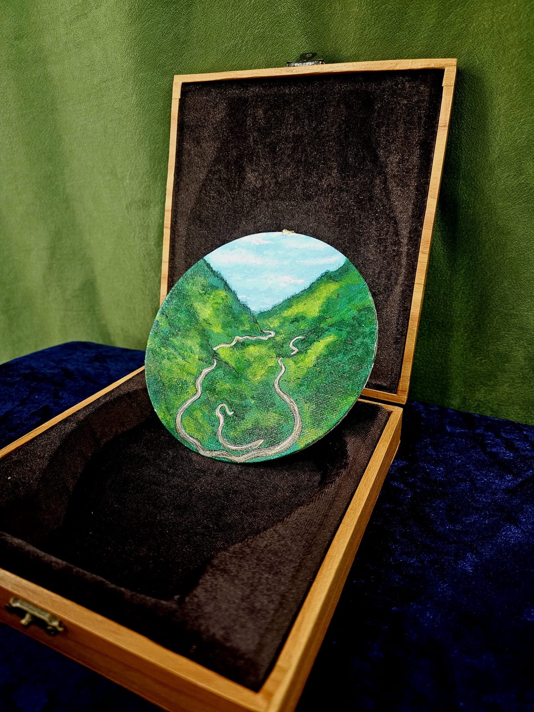 Tablou Canvas Magnetic cu Transfagarasan - arte vizuale și accesorii  - picturi - pictură acrilică - Artynos.ro