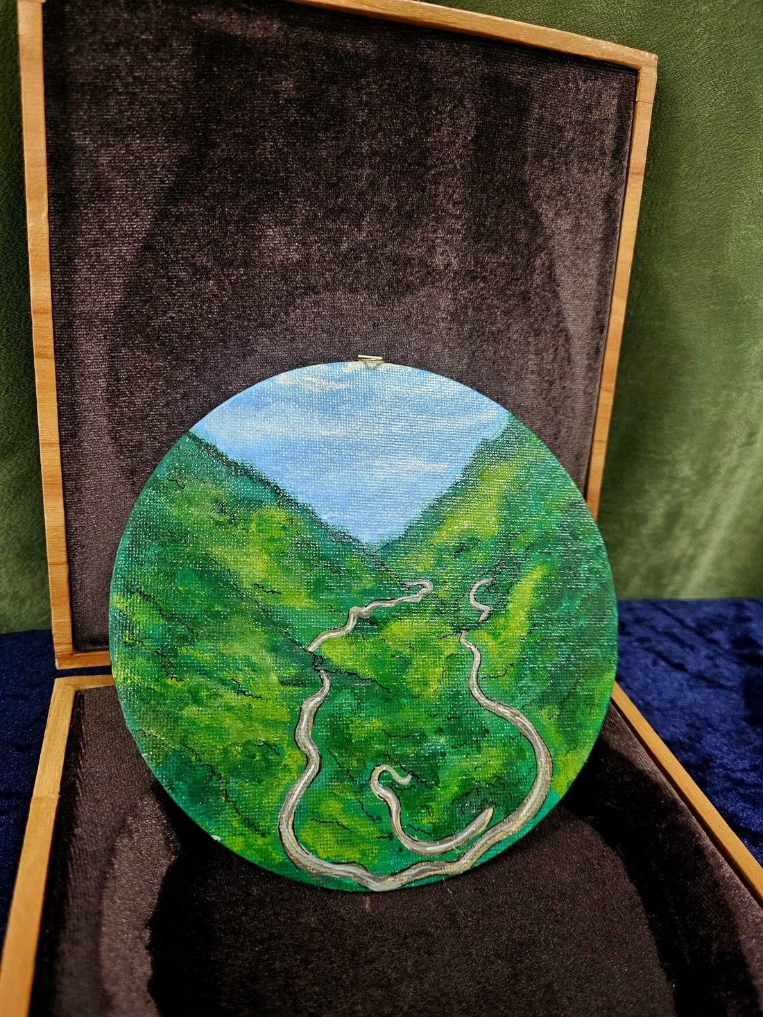 Tablou Canvas Magnetic cu Transfagarasan - arte vizuale și accesorii  - picturi - pictură acrilică - Artynos.ro