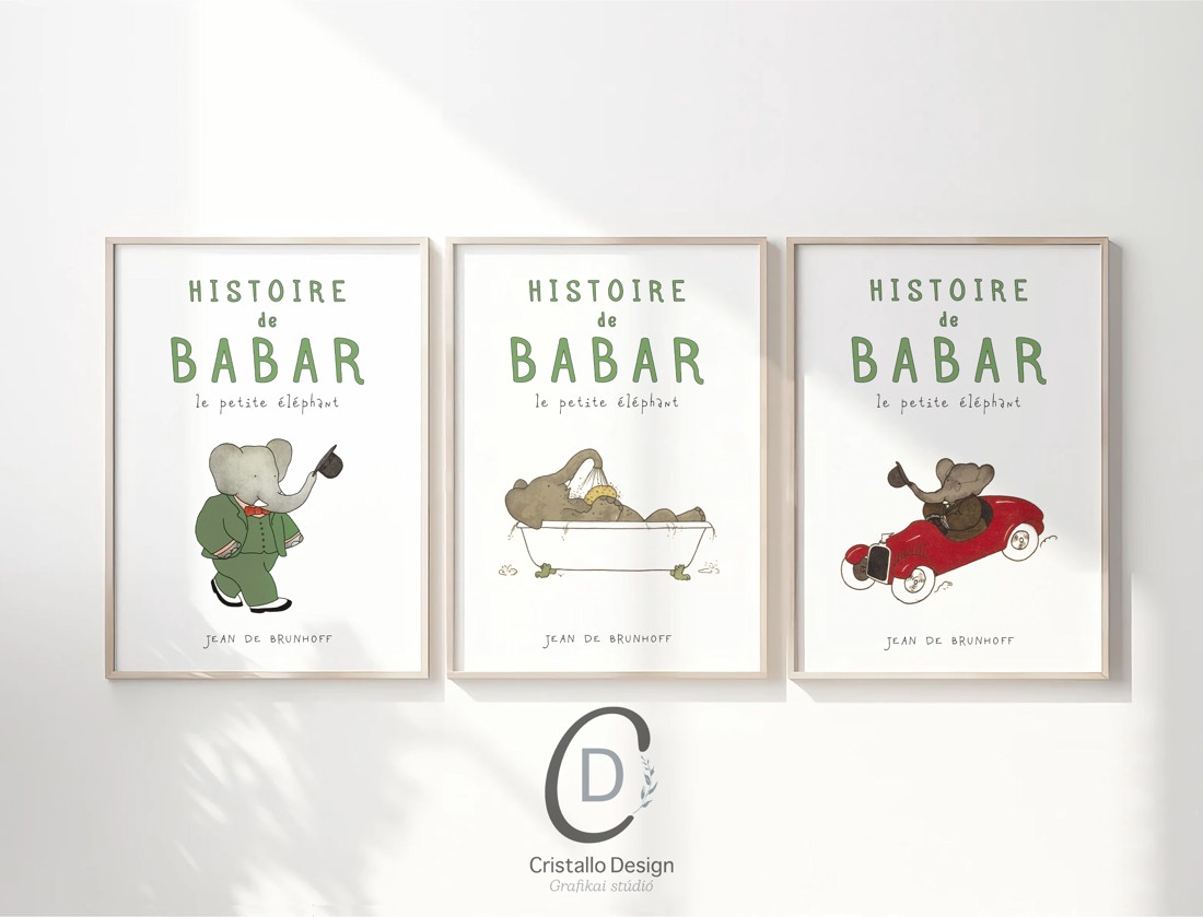 Babar elefant poster, camera copiilor arta de perete, poster - - Artynos.ro Babar elefant poster, camera copiilor arta de perete, poster - - Artynos.ro