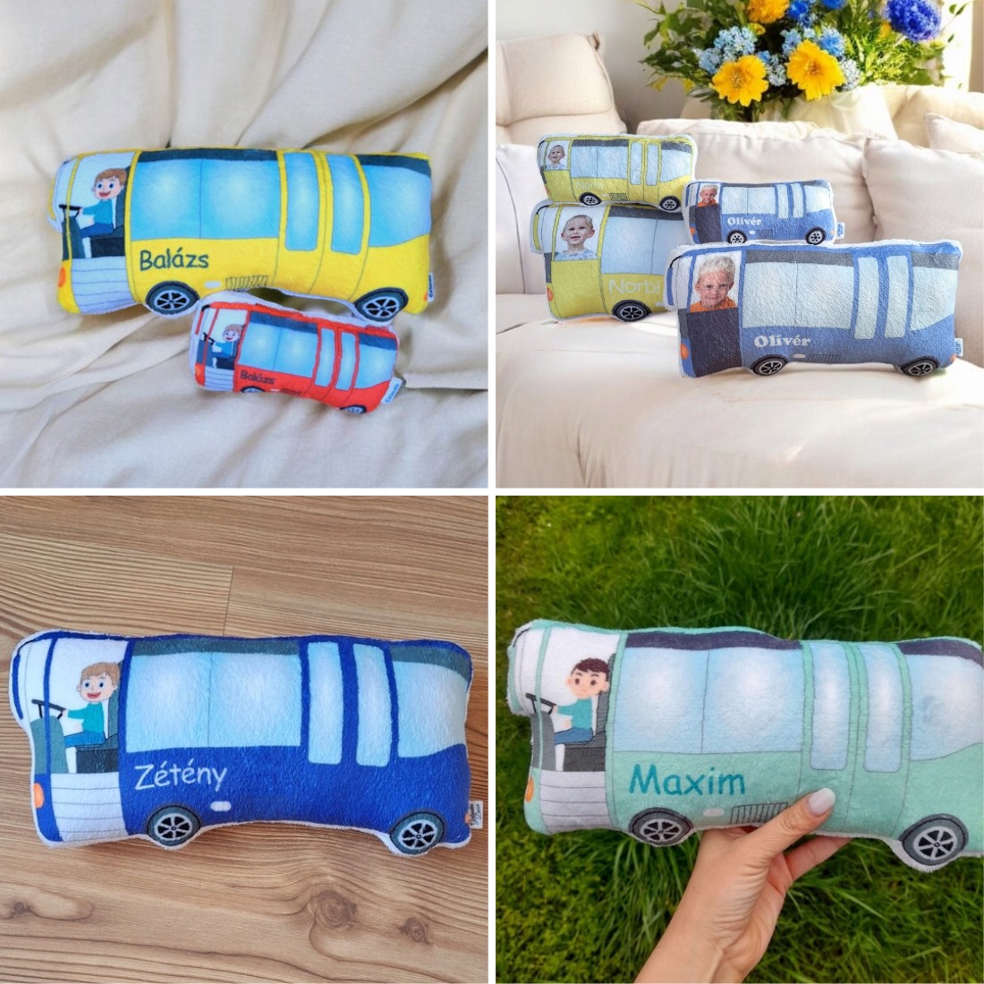 Pernă în formă de autobuz (pernă în formă, pernă unică, poate fi personalizată cu nume și fotografie) - - Artynos.ro Pernă în formă de autobuz (pernă în formă, pernă unică, poate fi personalizată cu nume și fotografie) - - Artynos.ro