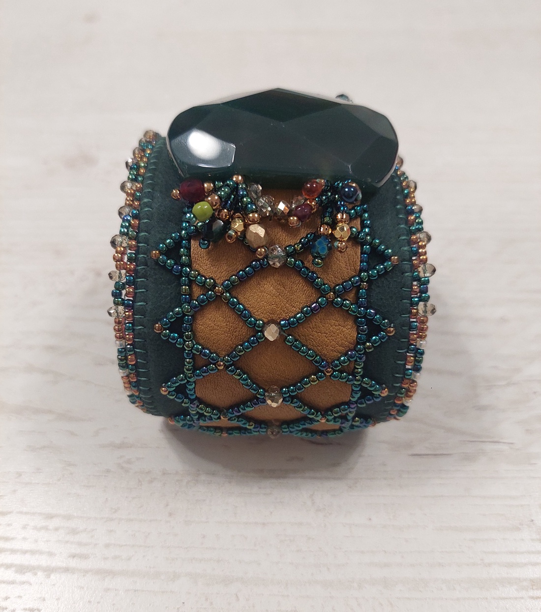 Bratara statement - bijuterii - brățări - brățări din mărgele - Artynos.ro