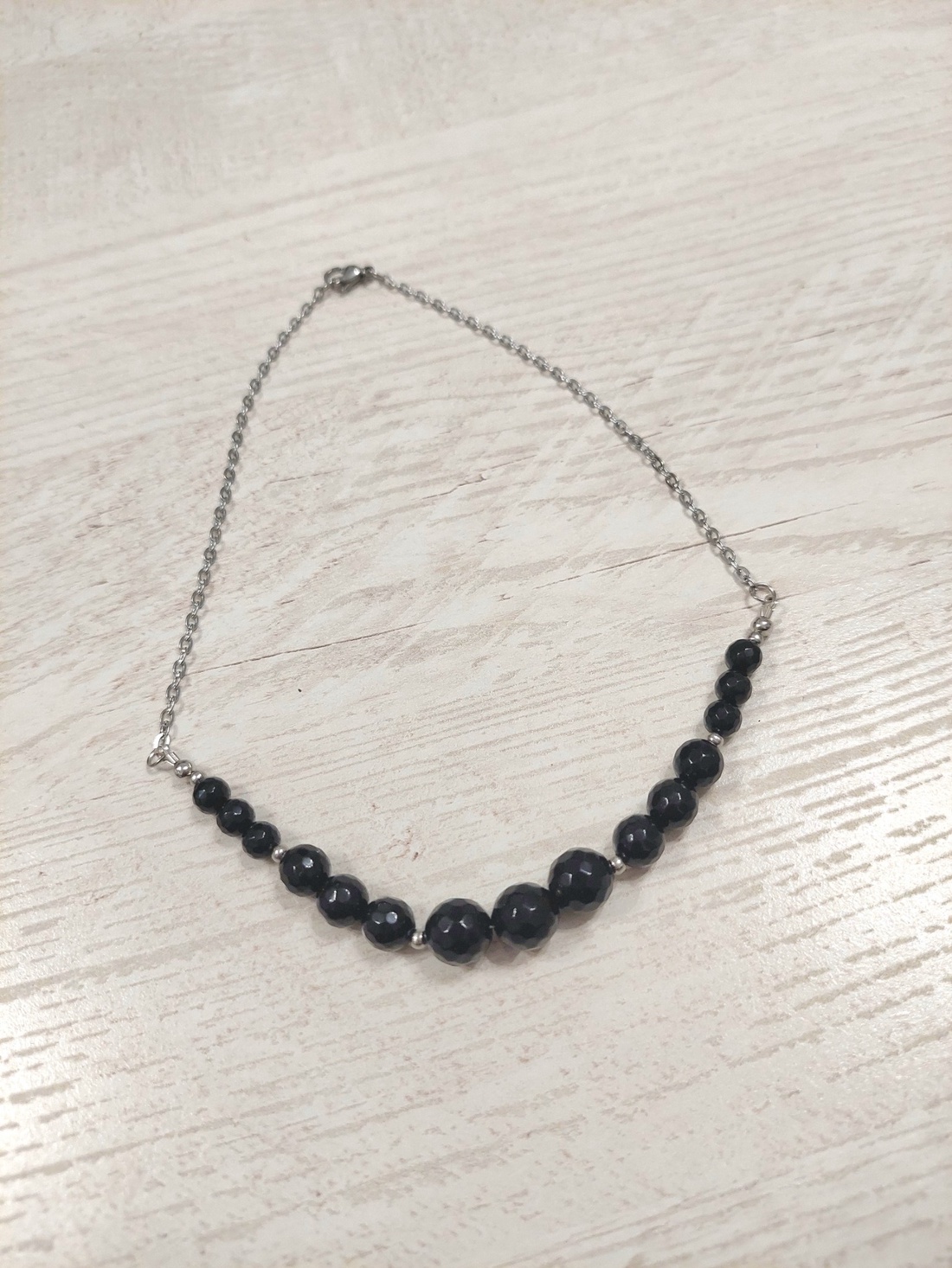 Set 2 coliere cu onix - bijuterii - coliere - coliere din pietre semiprețioase - Artynos.ro