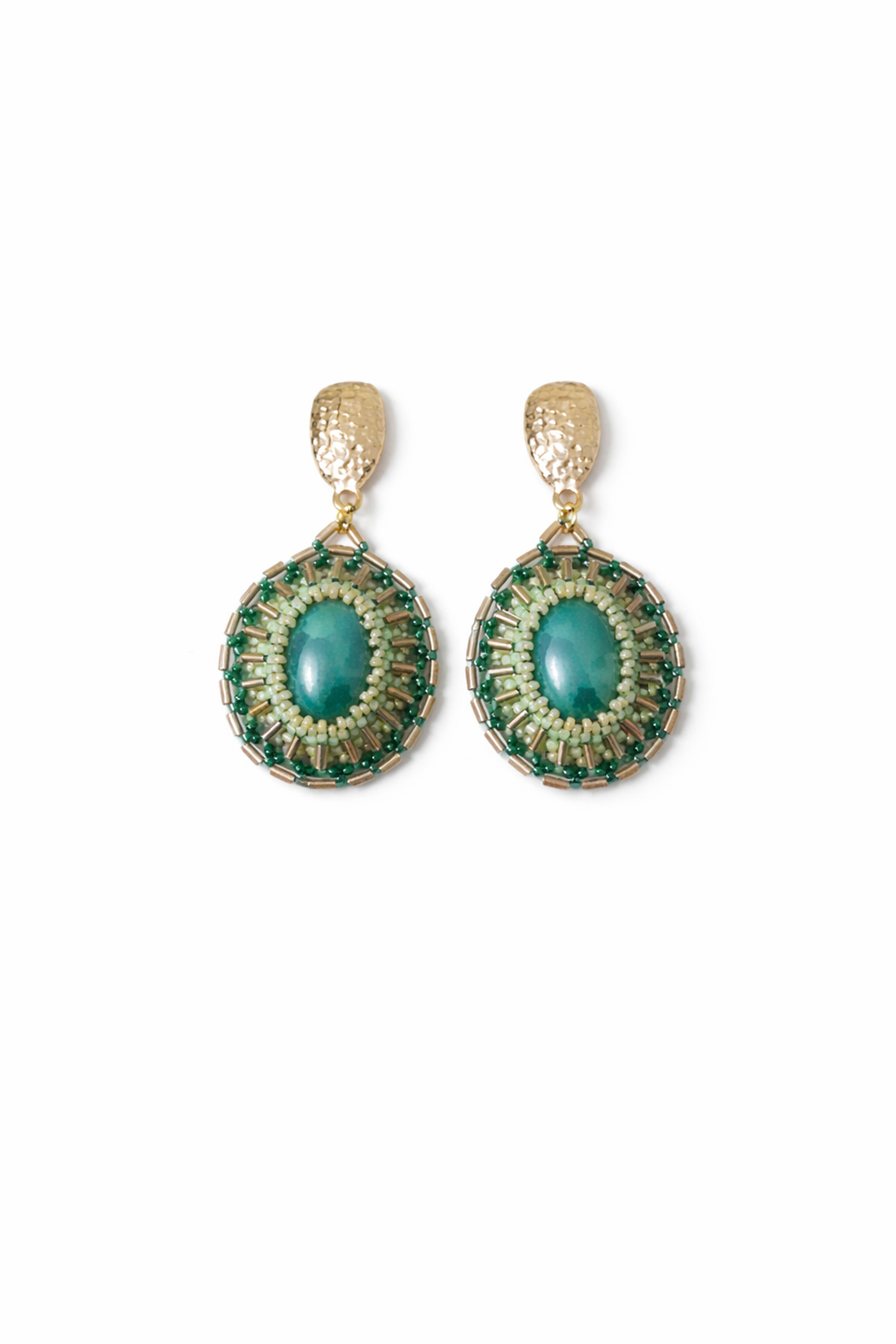 Cercei handmade eleganti - bijuterii - cercei - cercei din mărgele - Artynos.ro