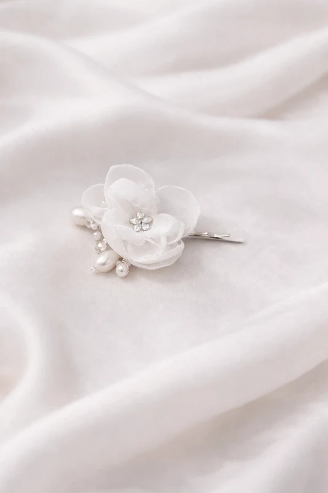 Agrafa par pentru mireasa - accesorii nuntă - ornamente de păr de nuntă - ornamente de păr mireasă - Artynos.ro