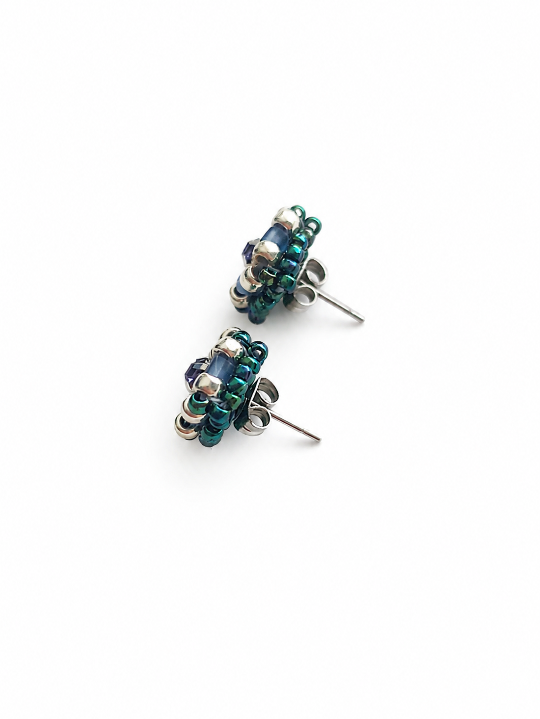 Set bijuterii handmade Blue Blossom - bijuterii - seturi de bijuterii - Artynos.ro