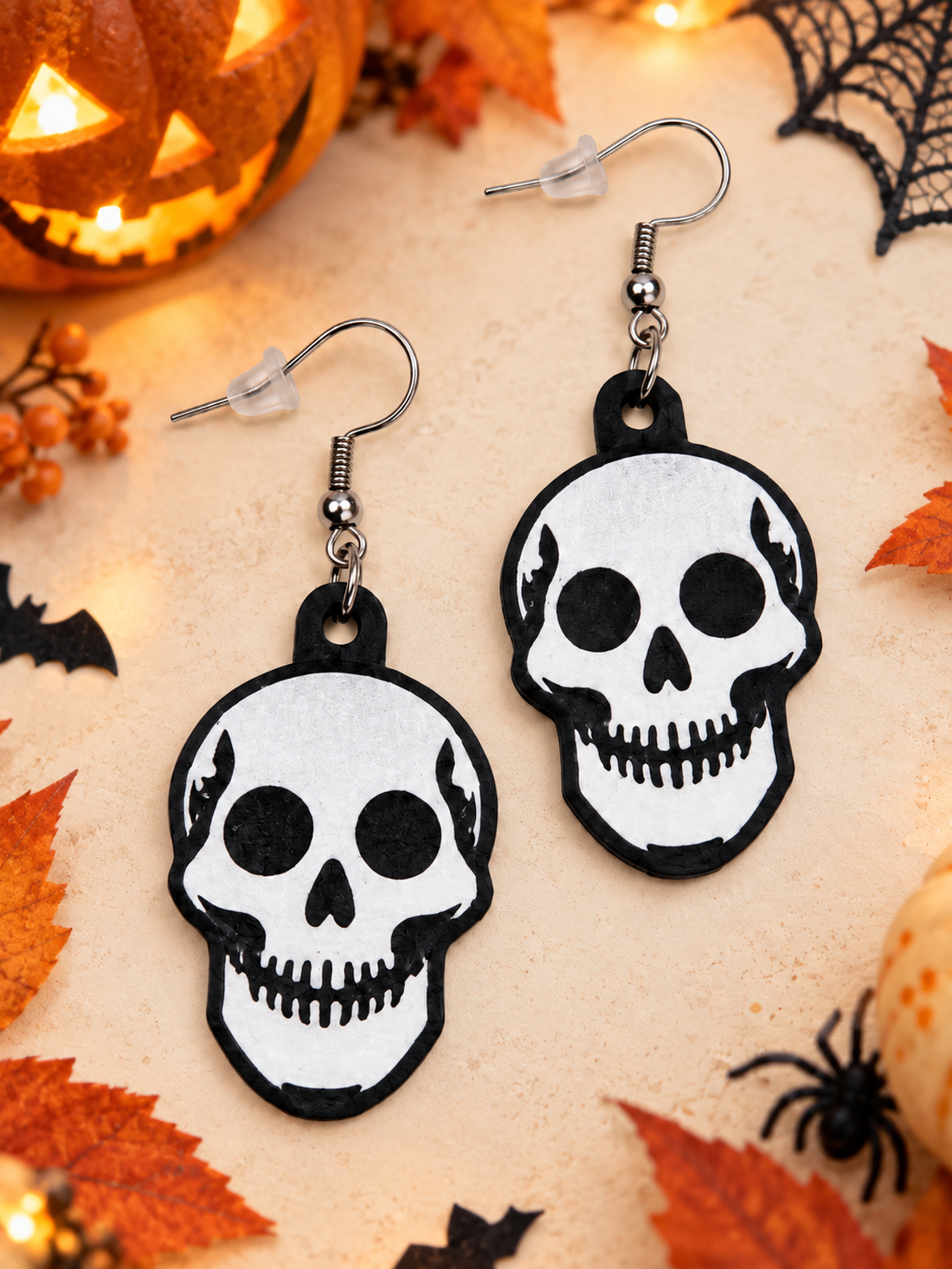 Cercei Craniu � ediție Halloween - casă & stil de viață - decorațiuni de casă - halloween - tot ce ai nevoie de o petrecere! - bijuterii de halloween - Artynos.ro