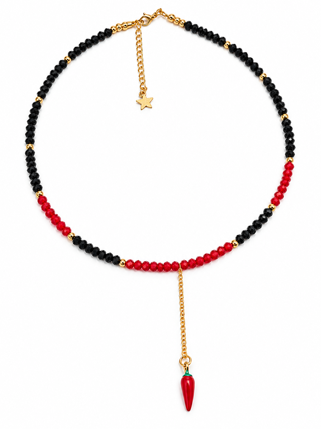 Colier handmade Chili - bijuterii - coliere - coliere cu pandative - Artynos.ro