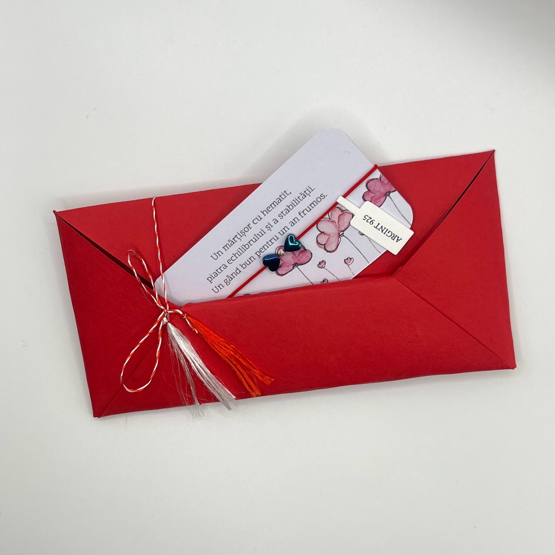 Bratara Martisor Hematit si Argint - bijuterii - mărțișor - Artynos.ro