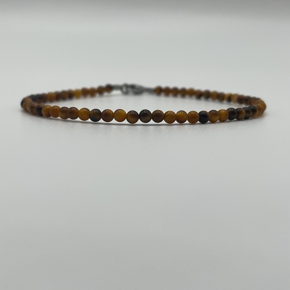 Bratara Barbati - Tiger Pulse- Pietre Naturale Ochi De Tigru - bijuterii - brățări - brățări din pietre semiprețioase - Artynos.ro