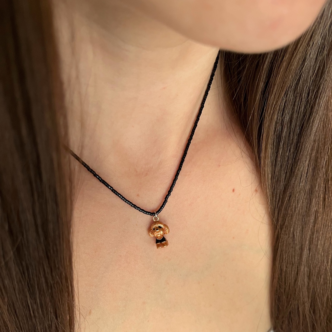 Colier Puppy Love  - bijuterii - coliere - coliere cu pandative - Artynos.ro