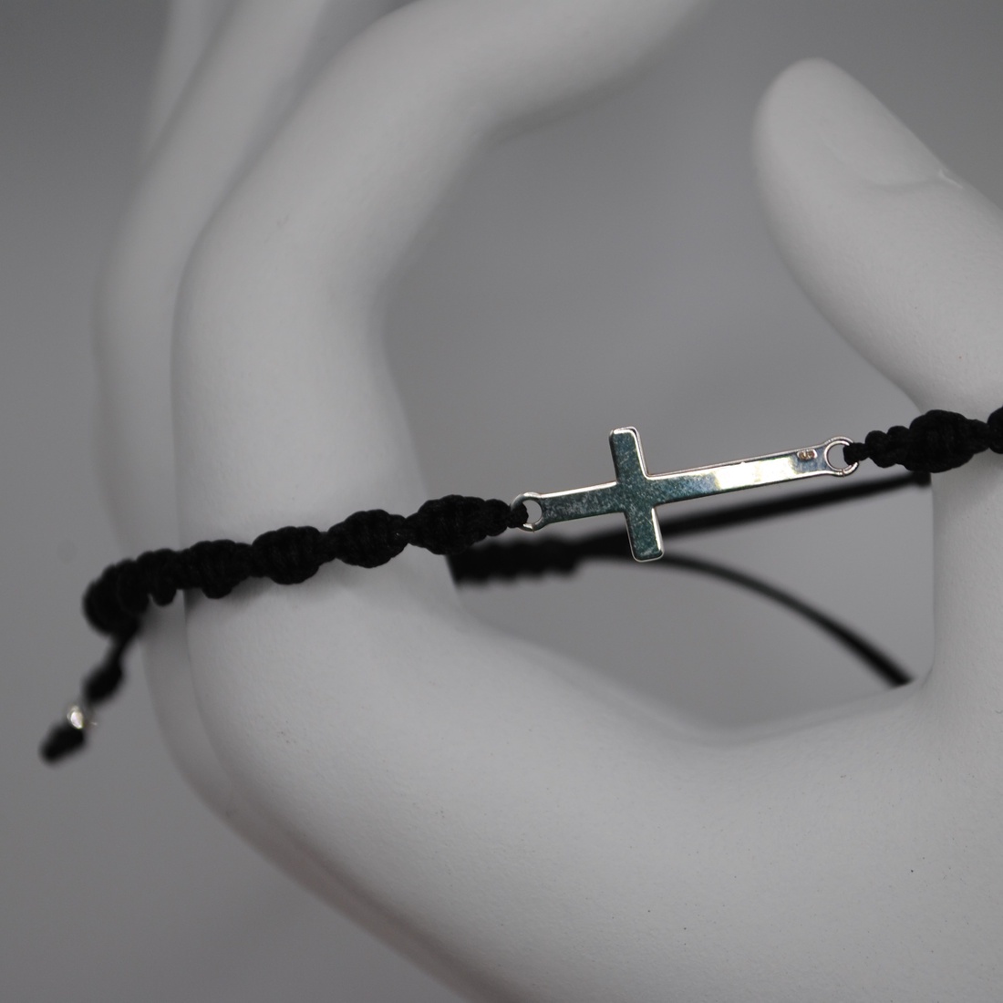 Bratara Gabrieli Cruciulita Argint -Grace - bijuterii - brățări - brățări din argint - Artynos.ro