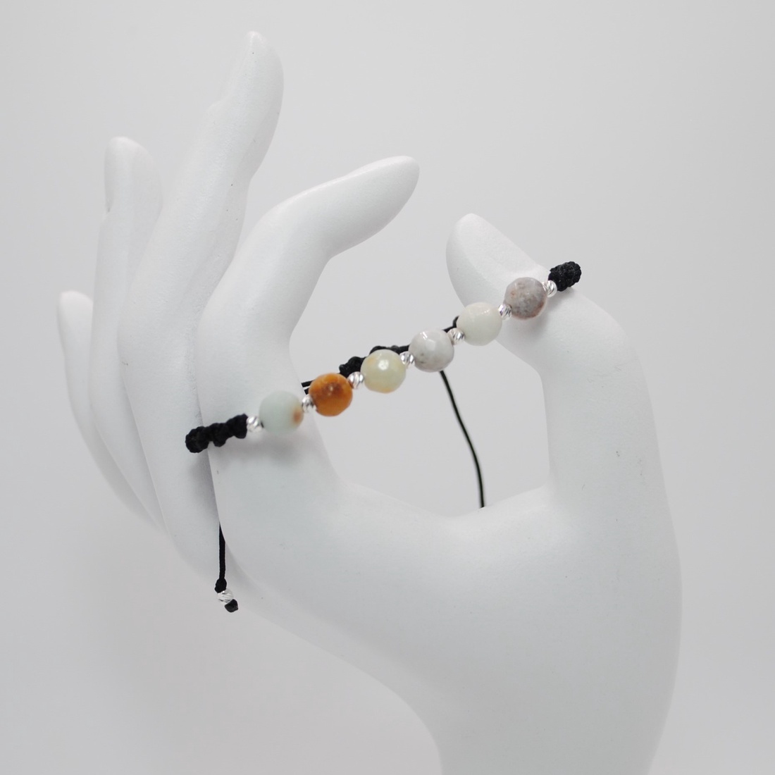 Brățară Gabrieli Amazonite Breeze Twist - Argint925 - bijuterii - brățări - brățări din pietre semiprețioase - Artynos.ro