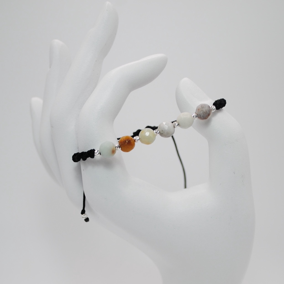 Brățară Gabrieli Amazonite Breeze Twist - Argint925 - bijuterii - brățări - brățări din pietre semiprețioase - Artynos.ro