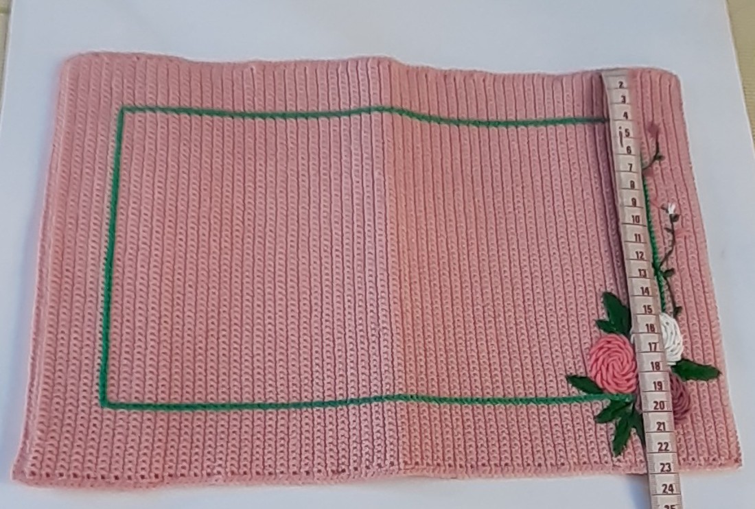 Croșetat și broderie carte capac set 100% microfibră acrilic fire carte capac + marcaj croșetat floare. -  - Artynos.ro