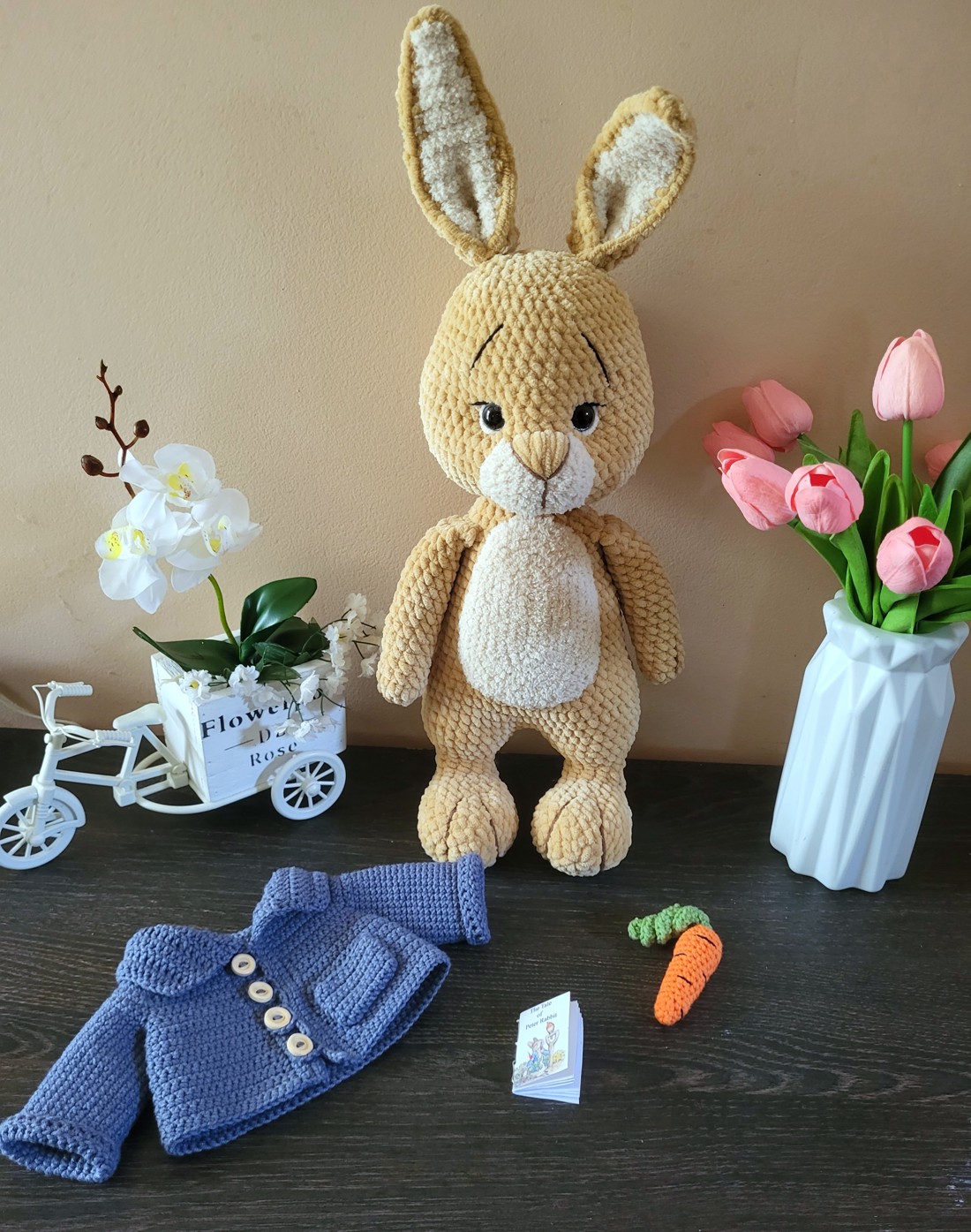 Croșetat iepure peter bunny amigurumi - jucării și echipamente pentru copii - plușuri - iepure de pluș - Artynos.ro Croșetat iepure peter bunny amigurumi - jucării și echipamente pentru copii - plușuri - iepure de pluș - Artynos.ro