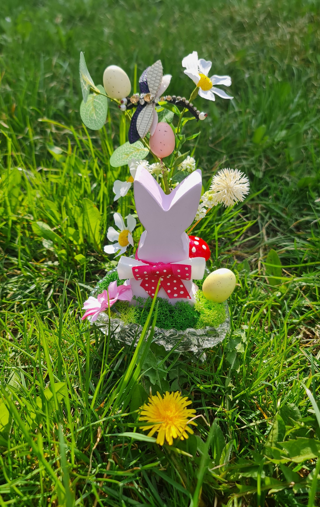 Aranjament de Paște  - decor de sărbători - decorațiuni de paște - alte creații de paște - Artynos.ro