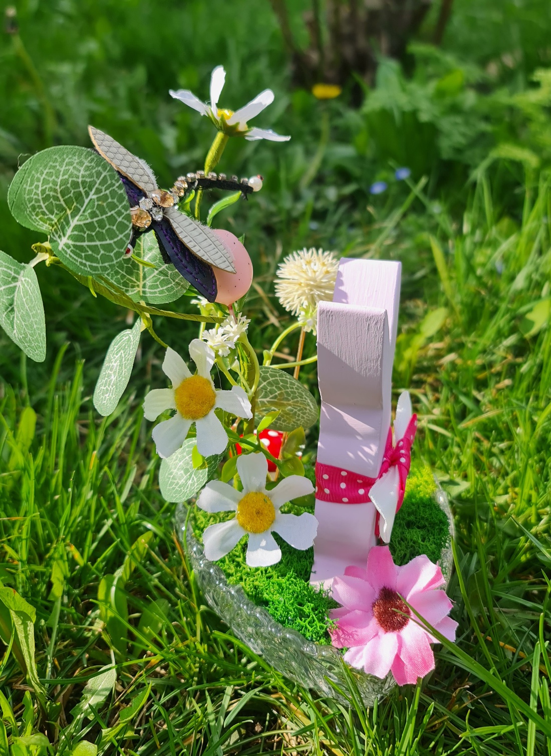 Aranjament de Paște  - decor de sărbători - decorațiuni de paște - alte creații de paște - Artynos.ro