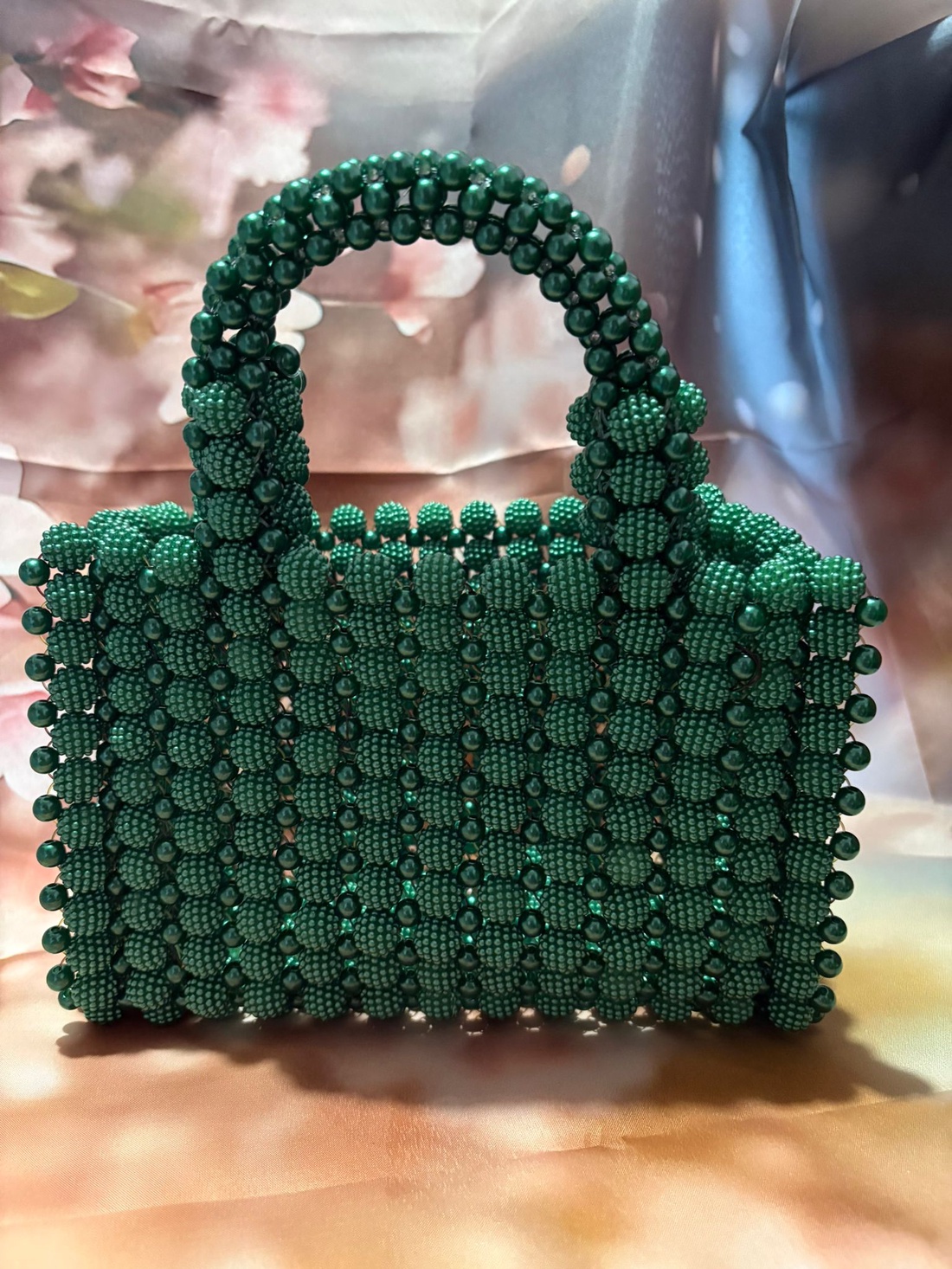 Geanta din margele  - accesorii nuntă - accesorii de nuntă - gentuță mireasă și genți - Artynos.ro