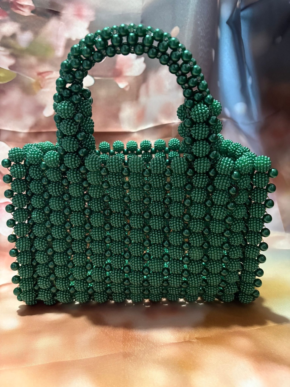 Geanta din margele  - accesorii nuntă - accesorii de nuntă - gentuță mireasă și genți - Artynos.ro
