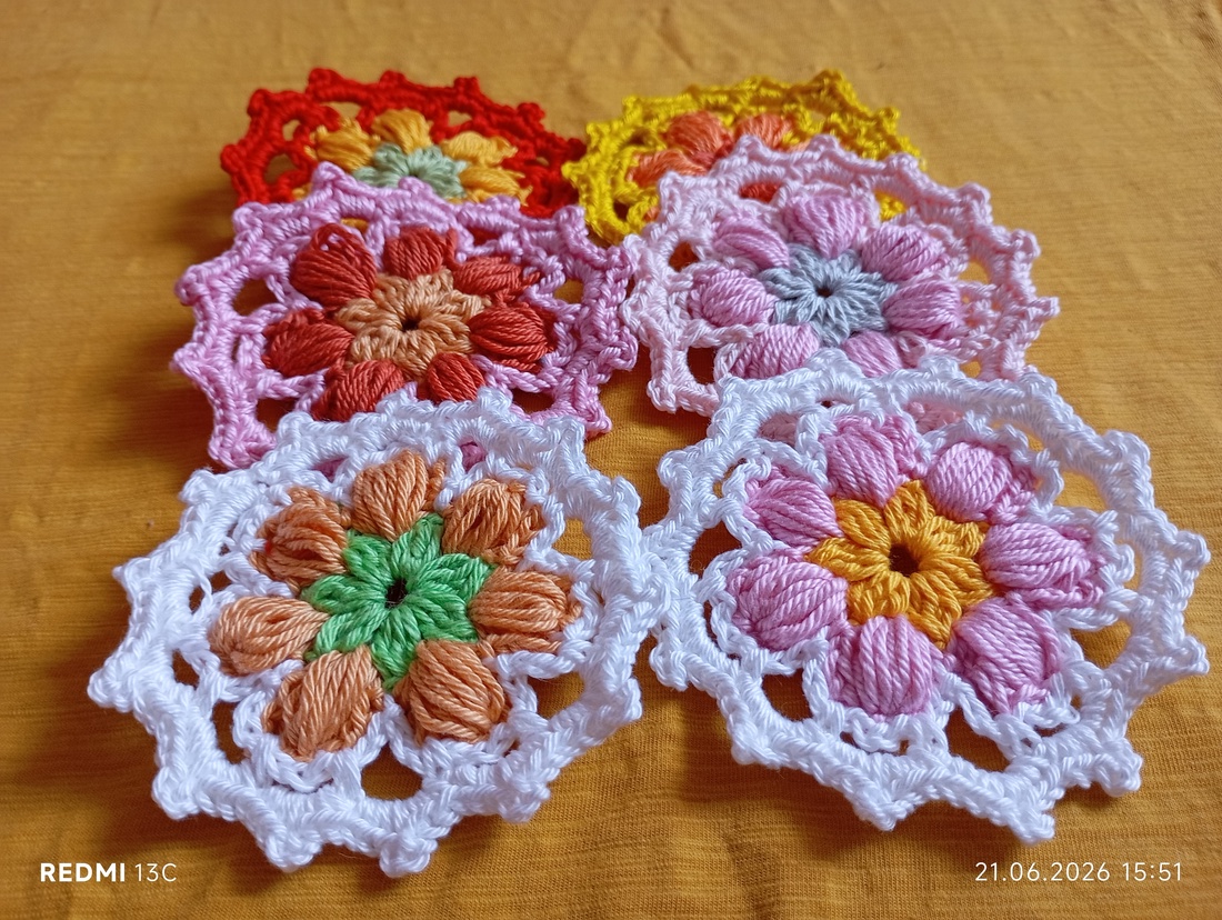 aplicatii crosetate - casă & stil de viață - decorațiuni de casă - decor spiritual - mandala - Artynos.ro