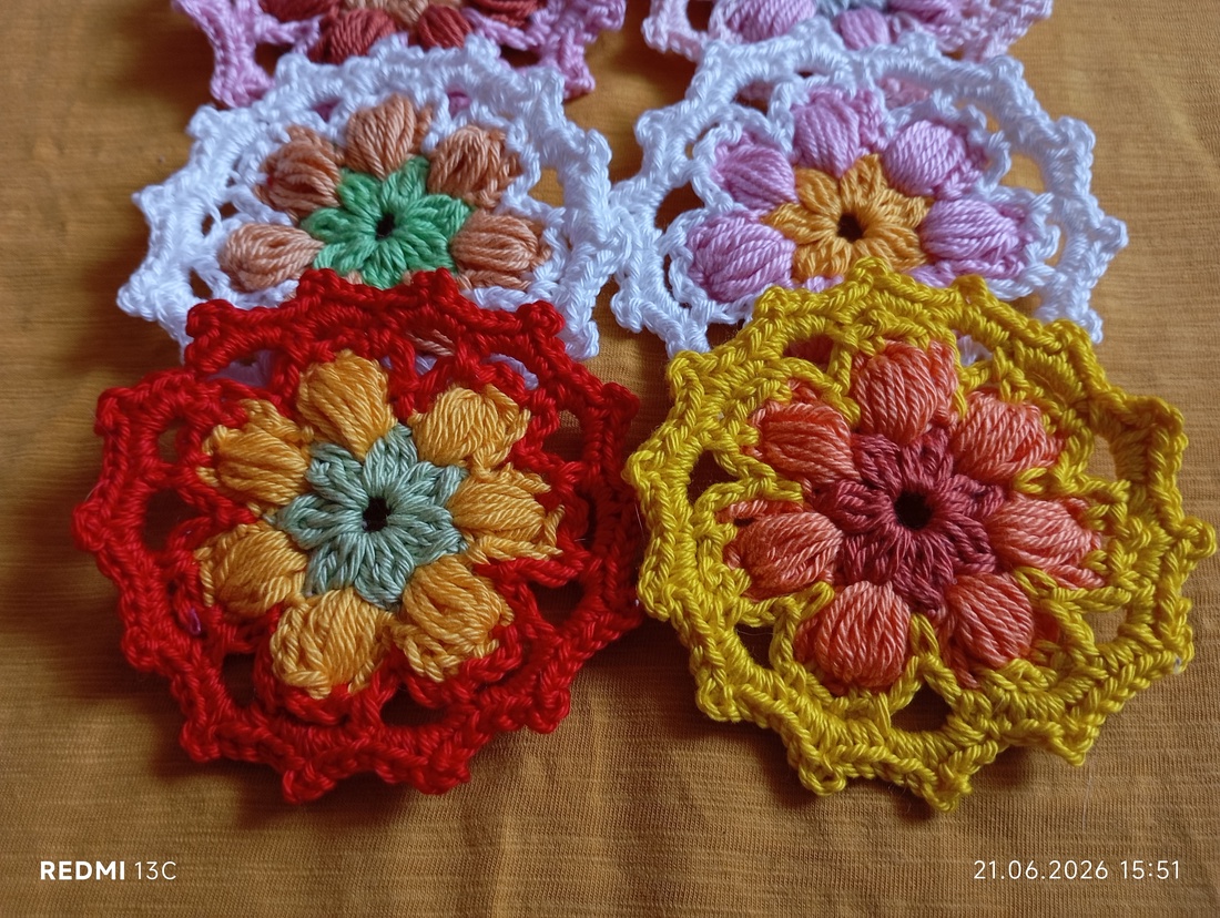 aplicatii crosetate - casă & stil de viață - decorațiuni de casă - decor spiritual - mandala - Artynos.ro