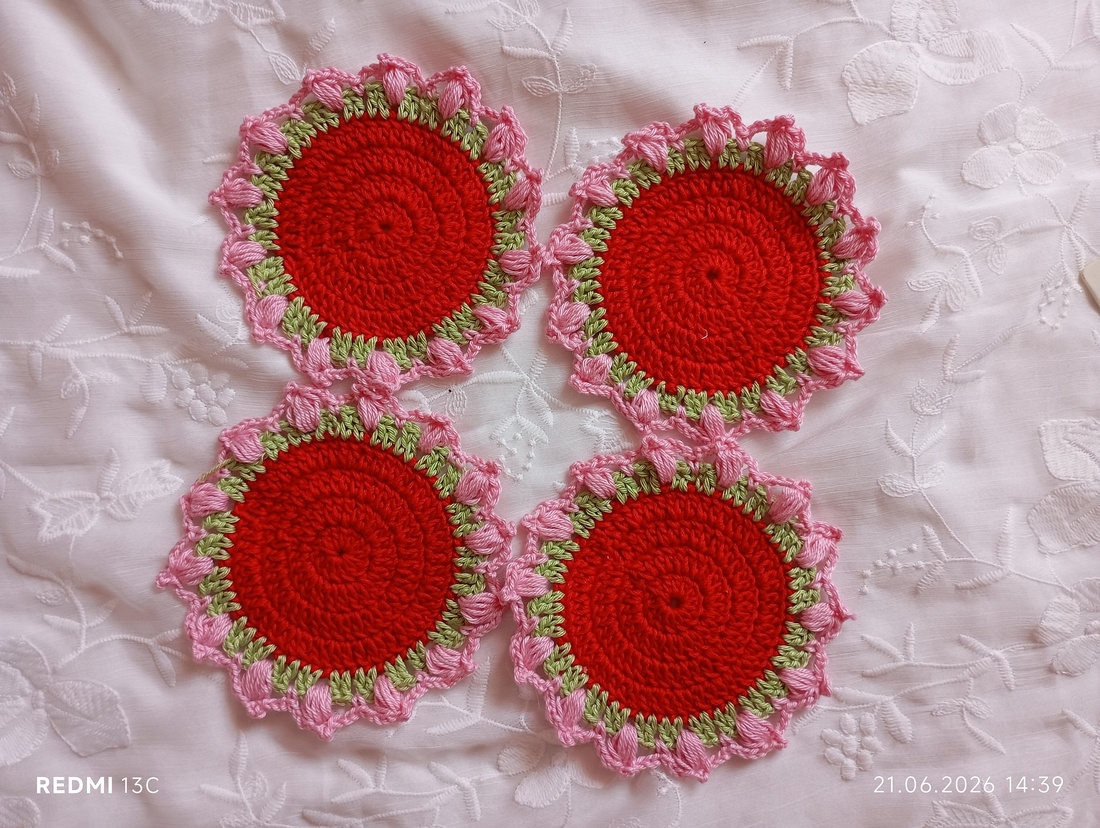 aplicatii crosetate - casă & stil de viață - decorațiuni de casă - decor spiritual - mandala - Artynos.ro