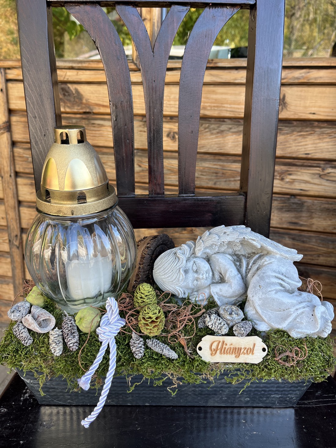 Cimitir Grave Ornament cu înger, ornament memorial - casă & stil de viață - obiecte religioase și de devoțiune - ornamente funerare - Artynos.ro