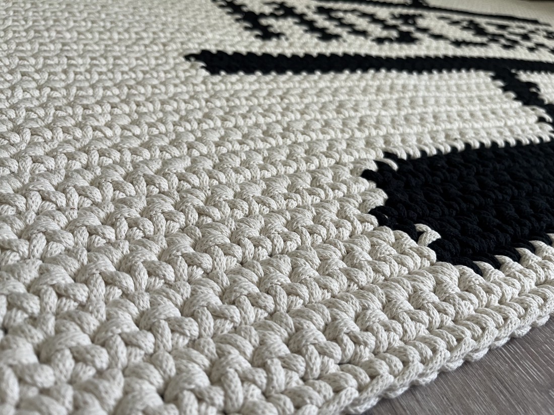 Covor cu model croșetat - casă & stil de viață - textile de casă - covor - covor croșetat - Artynos.ro