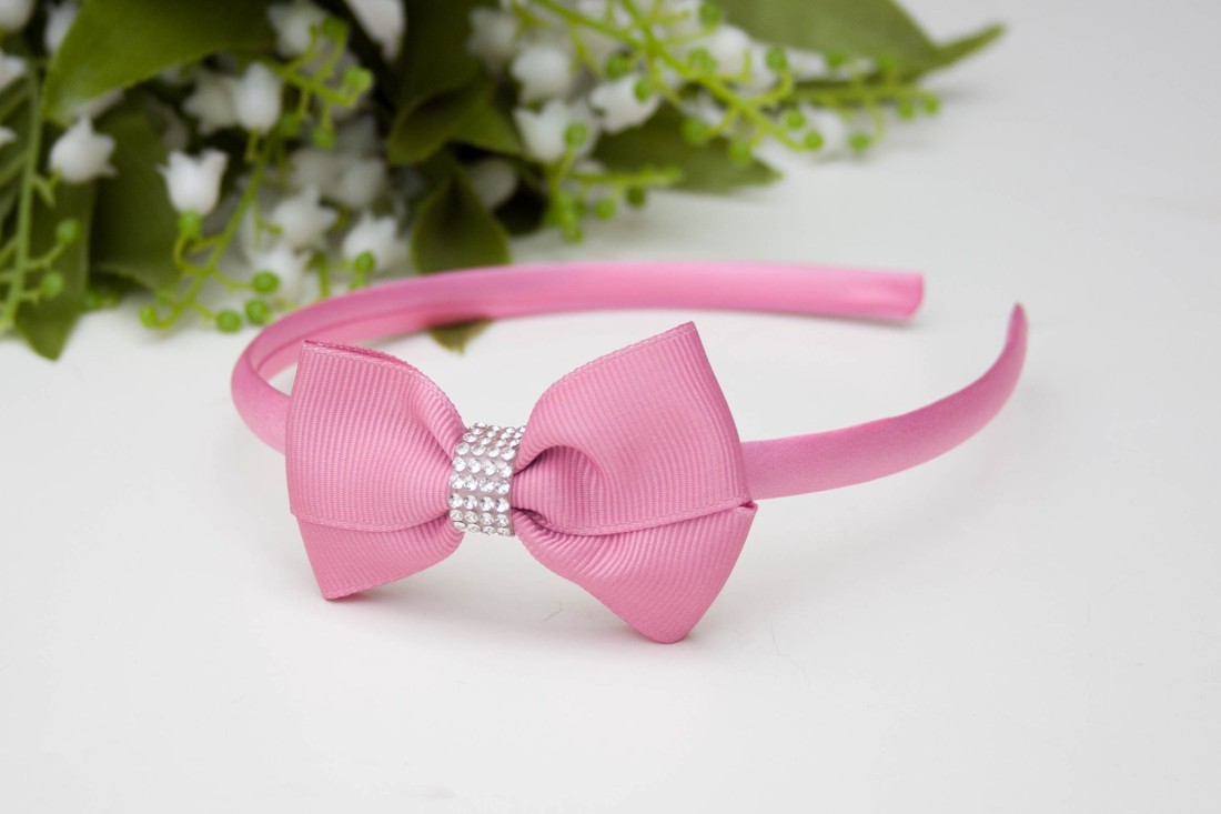 Masnis bentiță de păr - Raspberry Pink - îmbrăcăminte și modă - accesorii păr - bandă de păr și agrafe păr - Artynos.ro