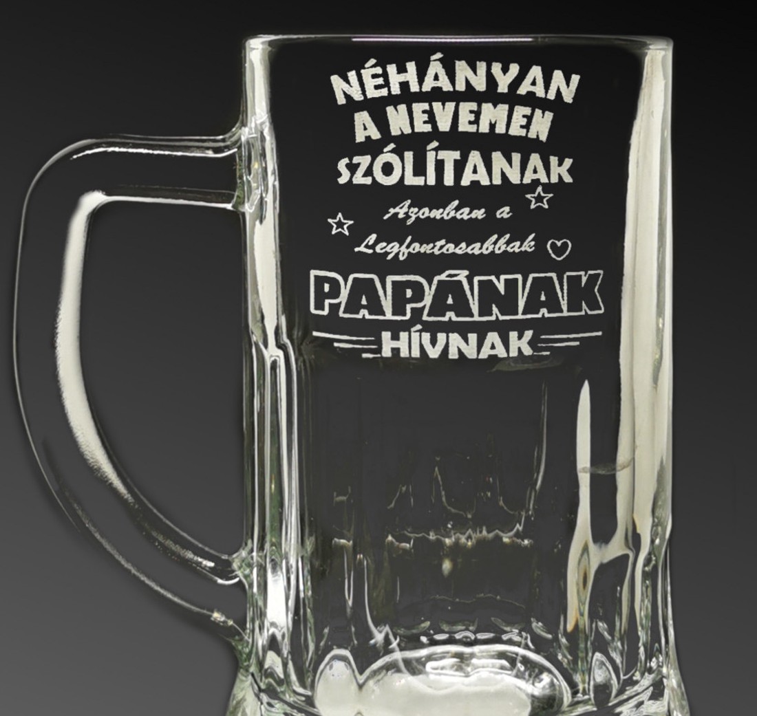 Stein de bere gravat -  - Artynos.ro